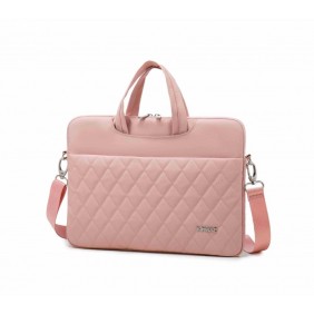 Kinmac Business Laptop Bag KMC430-31 Pink Embroidery, High Quality, Soft Interior Lining & Water-resistant