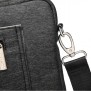 Kinmac Laptop Bag KMC416 Black, Business Design, Multiple Compartments, Full Protection & Water-resistant