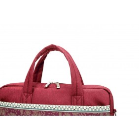 Kinmac Business Laptop Bag KMC424-25 Red Bohemian, Durable and Water-resistant