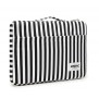 Kinmac Vertical Design Sleeve KMS406 Black Stripe, Full Protection & Water-resistant