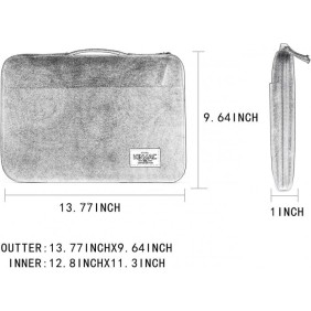 Kinmac Vertical Design Sleeve KMS404 Scape Ship, Full Protection & Water-resistant