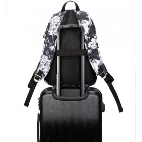 Kinmac Backpack KMB439 Gray Rose, Fashion Design, High Quality, Soft Interior Lining & Water-resistant