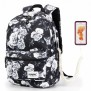 Kinmac Backpack KMB439 Gray Rose, Fashion Design, High Quality, Soft Interior Lining & Water-resistant