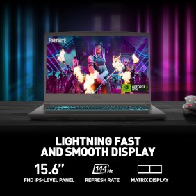 MSI Laptop Thin 15 - i7-12650H, 16GB RAM, 512GB SSD NVME, NVIDIA RTX4050, 15.6" FHD 144Hz, WIN11 Original, B12VE-2023US