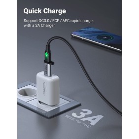 UGREEN USB-C Female to USB-A 3.0 Male Adapter, Support Charging & Data Sync - US276 50533