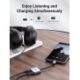 UGREEN 2-in-1 USB C to 3.5mm Headphone & USB-C Charging Port - CM231 60164