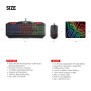 Fantech P31 Gaming Combo 3in1: Keyboard + Mouse + Mousepad, RGB Lighting, Your Complete Gaming Setup