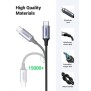 UGREEN USB-C MALE to 3.5MM Audio Cable 1M, Hi-Fi Sound Quality - CM450 20192