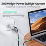 UGREEN USB-C 3.1 GEN2 Male to Male Cable support 4K@60Hz, 10Gbps, 240W, 1M - US355 80150