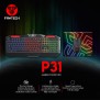 Fantech P31 Gaming Combo 3in1: Keyboard + Mouse + Mousepad, RGB Lighting, Your Complete Gaming Setup