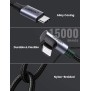 UGREEN USB-C to Angled Lightning Braided Cable & Aluminum Body, MFI Apple Certified, Fast Charging, 2M - US305 60765