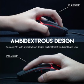 Fantech P51 Gaming Set 5in1: Keyboard + Mouse + Mousepad + Headset + Stand Headset, RGB Lighting, The Essential Gaming Bundle