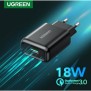 UGREEN 18W QC3.0 USB-A Smart & Fast Charger for Phones, Tablets & Ipads - CD122 70273