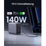 UGREEN NEXODE 300W GaNInfinity Chip, 5 Ports Charger for Phones, Tablets, Ipads, Laptops & MacBooks - CD333 90903B