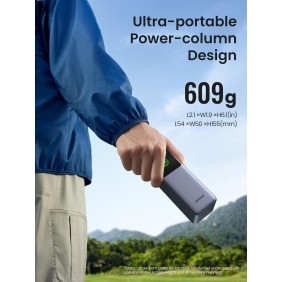 UGRREN Power Bank 200W 3 Ports, 25000 mAh for Laptops, MacBooks, Smartphones, Tablets, ipads - PB722 35525B