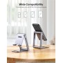 UGREEN Aluminum Alloy, Multi-Angle Stand Support Phone and Tablet Up to 7.9", Durable Structure, Stable & Reliable - LP263 80708