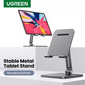 UGREEN Aluminum Alloy Tablet & ipad Pro Holder, Support Devices Up to 12.9 Inch, Durable & Stable Structure - LP134 40393