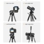 UGREEN Professional Camera Tripod Adjustable Height from 53.5 to 175cm with Mobile Phone Holder and Travel Bag - LP661 15187