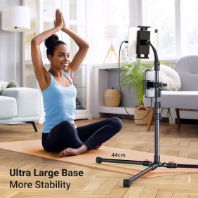 UGREEN 2 In 1 Tripod Stand with two holders, one for phone and one for tablet, Adjustable Height up to 170cm - LP585 15647