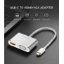 UGREEN USB-C to 4k HDMI + VGA Converter - MM123 30843