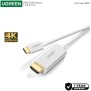 UGREEN USB-C Male to HDMI Male Cable 1.5m, Support 4K@30Hz - MM121 30841