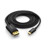 UGREEN  USB-C Male to Diplay Port Male Braided Cable 1.5m, Support 4K@60Hz - MM139 50994