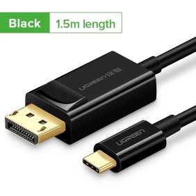 UGREEN  USB-C Male to Diplay Port Male Braided Cable 1.5m, Support 4K@60Hz - MM139 50994