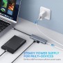 UGREEN USB-C Hub to 4 Ports USB 3.0, with power port, Stable and Secure - CM219 70336