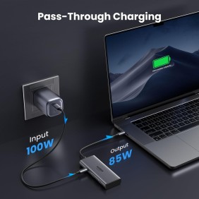 UGREEN REVODOK Dual Display 6-in-1USB-C HUB Docking Station Adapter, 2x USB+ USB-C + 2x HDMI + USB-C PD Port - CM498 15852