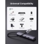 UGREEN USB 3.0 to 4- Port USB 3.0 Hub, with Type-C Power Port, Stable Transmission, Data Transfer up to 5 Gbps - CM473 20805