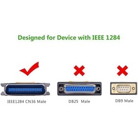 UGREEN USB to IEEE1284 Parallel Printer Cable, 2 meter - CR104 20225