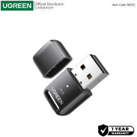 UGREEN  USB Bluetooth 5.3 Adapter, Stable & Fast Connection - CM591 90225