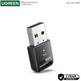 UGREEN USB Bluetooth 5.3 Adapter, Stable & Ultra-Fast Connection - CM748 35058