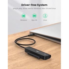 UGREEN USB-C 3.1 to SATA Adapter Cable for 2.5“ HDD and SSD - CM321 70610