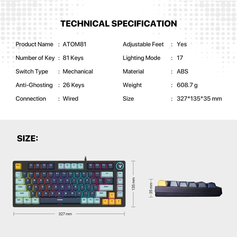 fantech k613 fighter tkl