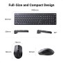 UGREEN PRO 2.4Ghz Wireless Combo, Silent Keyboard & Mouse, Comfortable Design, Premium Material - MK006 15659