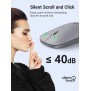 UGREEN Silent Wireless Mouse, 4000DPI, Accurate Control, Extra Slim, Organic Shape, Natural Fit - MU001 90372 90373 90374