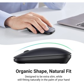 UGREEN Silent Wireless Mouse, 4000DPI, Accurate Control, Extra Slim, Organic Shape, Natural Fit - MU001 90372 90373 90374