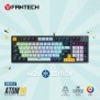 Fantech MIZU Edition MK890V2 - ATOM96, Pro Wired Mechanical Keyboard with RGB Lighting Sky Blue