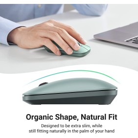 UGREEN Silent Wireless Mouse, 4000DPI, Accurate Control, Extra Slim, Organic Shape, Natural Fit - MU001 90372 90373 90374