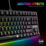 Fantech MK872RGB OPTIlite Optical Mechanical Switch Keyboard, Ultra-durable, spill-proof, RGB Lighting