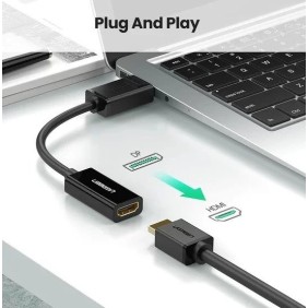 UGREEN 4K Display Port Male to HDMI Female Converter - MM137 40363