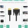 UGREEN Full HD, HDMI to DVI 24+1 Cable, Bi-Directional Data Transfer, Available in 1.5M and 5M - HD106 11150 10137