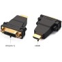 UGREEN Full HD, HDMI Male to DVI (24+5) Female Adapter, Bi-Directional - 20123