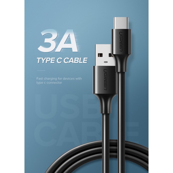Ugreen Cable USB-C 5V/3A - Charge Rapide & transfer des données à