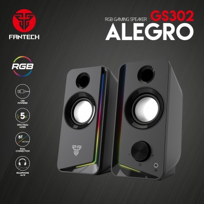 Fantech GS302 ALEGRO Bluetooth and Wired RGB Gaming &...