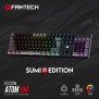 Fantech SUMI Edition MK886V2 - ATOM104, Pro Wired Mechanical Keyboard with RGB Lighting Black