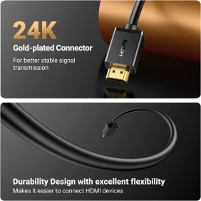 UGREEN 4K HDMI 2.0 Male to Female Cable, 2M, 5M - HD107 10142 10146