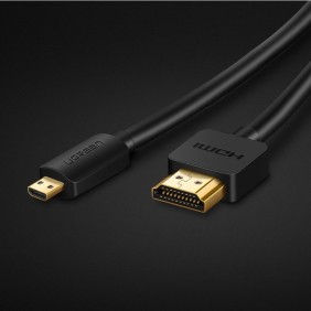 UGREEN 4K Micro HDMI Male to HDMI Male Cable, 1.5M - HD127 30102