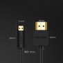 UGREEN 4K Micro HDMI Male to HDMI Male Cable, 1.5M - HD127 30102